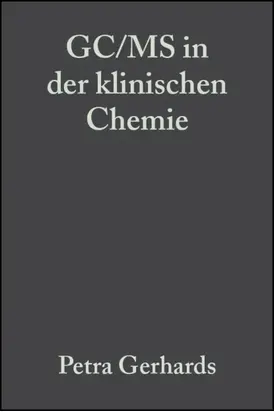 GC/MS in der klinischen Chemie