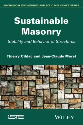 Sustainable Masonry. Stability and Behavior of Structures
