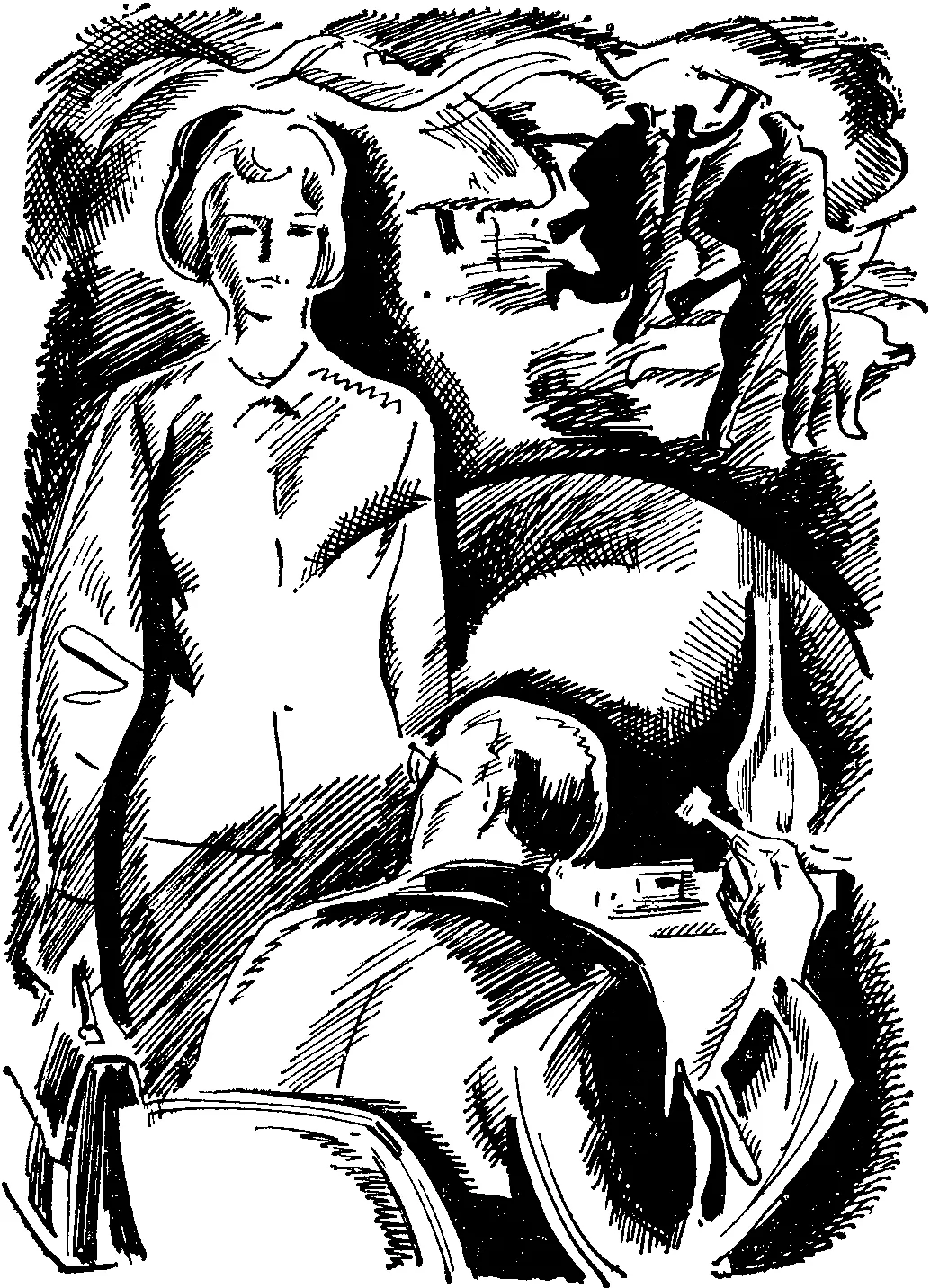 за живой и мертвой водой.