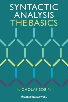Syntactic Analysis. The Basics