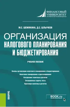 Организация налогового планирования и бюджетирования. (Бакалавриат, Магистратура). Учебное пособие.