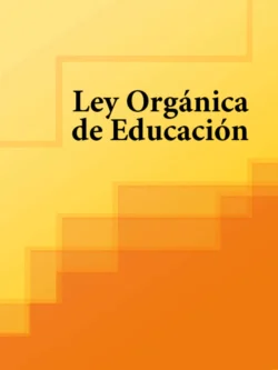 Ley Organica de Educacion
