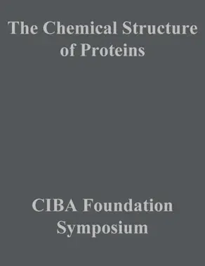 The Chemical Structure of Proteins