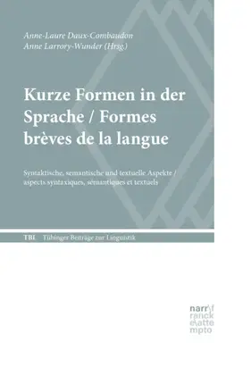 Kurze Formen in der Sprache / Formes brèves de la langue