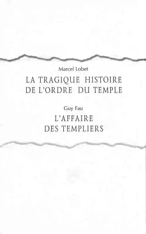 Дело тамплиеров