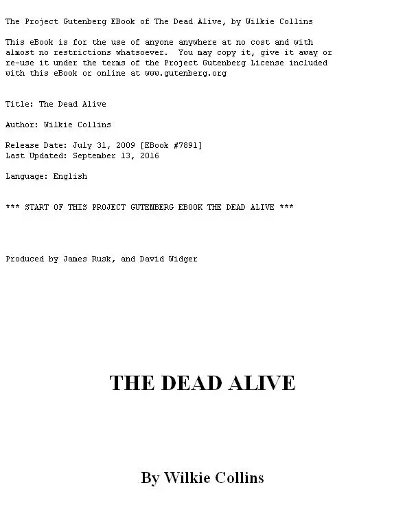 The Dead Alive