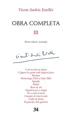 Obra completa, 3