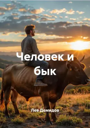 Человек и бык