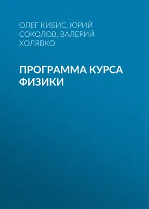Программа курса физики