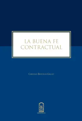 La buena fe contractual