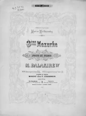 3-eme Mazurka
