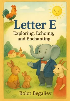 Letter E. Exploring, Echoing, and Enchanting