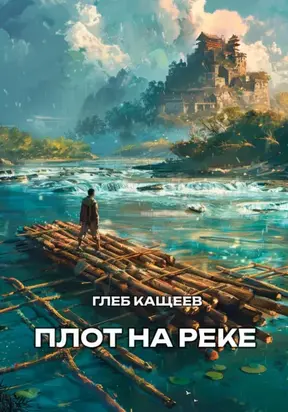 Плот на реке