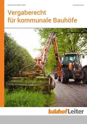 Vergaberecht für kommunale Bauhöfe
