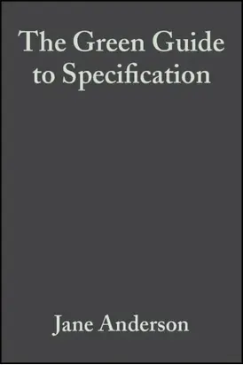 The Green Guide to Specification