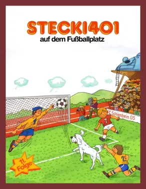 Stecki 401 auf dem Fußballplatz