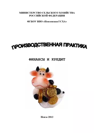 Производственная практика. Финансы и кредит