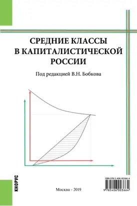 Средние классы в капиталистической России. (Бакалавриат, Магистратура). Монография.