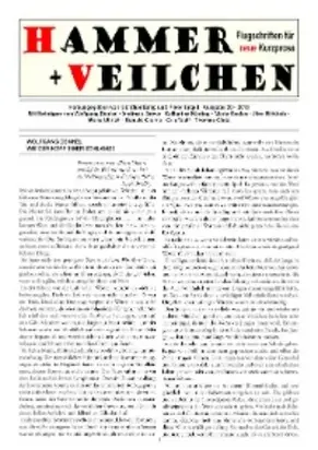 Hammer + Veilchen Nr. 20