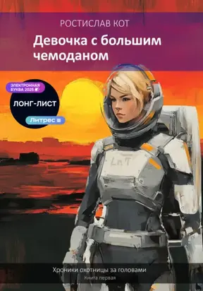 Девочка с большим чемоданом