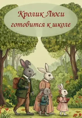 Кролик Люси готовится к школе