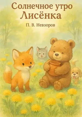 Солнечное утро лисенка