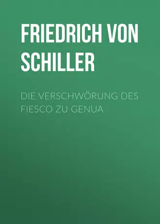 Die Verschwörung des Fiesco zu Genua