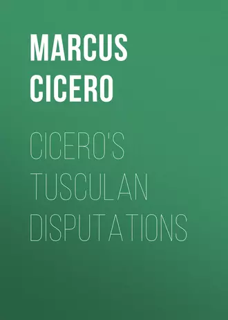 Cicero's Tusculan Disputations