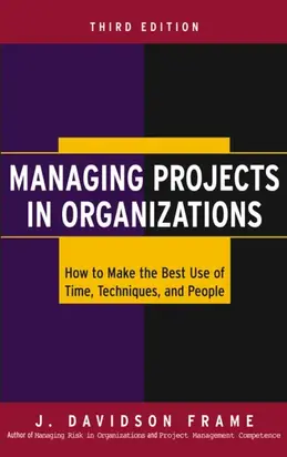 Managing Projects in Organizations