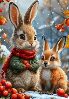 Как зайка Ксеня спасала новый год и не только