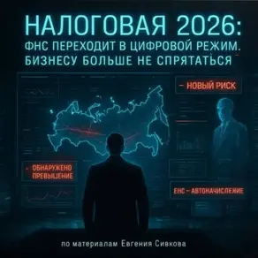 Налоговая 2026: ФНС переходит в цифровой режим. Бизнесу больше не спрятаться