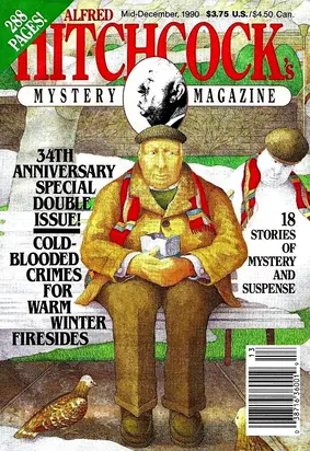 Alfred Hitchcock’s Mystery Magazine. Vol. 35, No. 13, Mid-December 1990