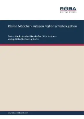 Kleine Mädchen müssen früher schlafen gehen