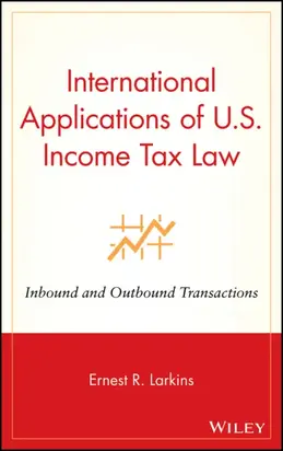 International Applications of U.S. Income Tax Law