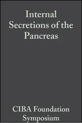 Internal Secretions of the Pancreas, Volume 9