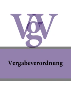 Vergabeverordnung – VgV