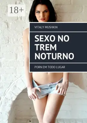Sexo no trem noturno. Porn em todo lugar