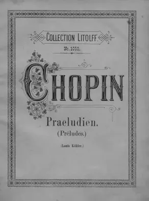 Praeludien (preludes)