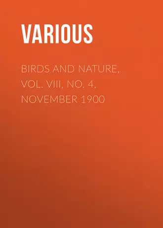 Birds and Nature, Vol. VIII, No. 4, November 1900