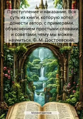 Преступление и наказание. Вся суть из книги, которую хотел донести автор, с примерами, объяснением простыми словами и советами, чему мы можем научиться. Ф. М. Достоевский.