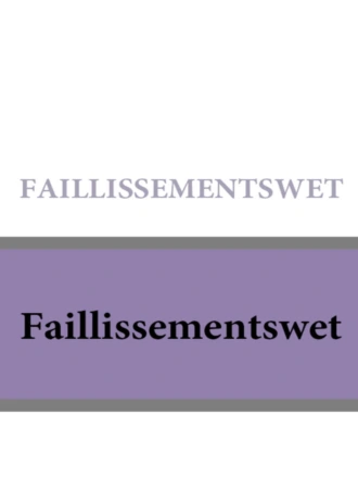 Faillissementswet