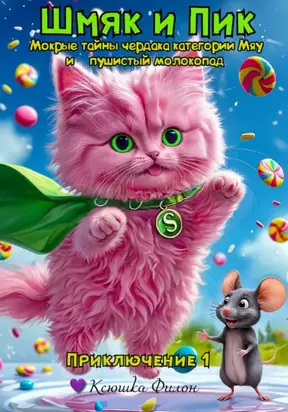 Шмяк и Пик. Мокрые тайны чердака категории мяу и пушистый молокопад – Приключение 1