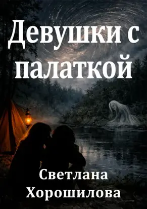 Девушки с палаткой