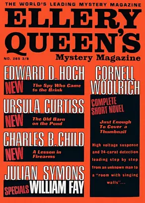 Ellery Queen’s Mystery Magazine. Vol. 46, No. 6. Whole No. 265, December 1965