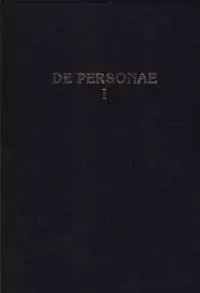 De Personae / О Личностях. Том 1 [Сборник научных трудов]