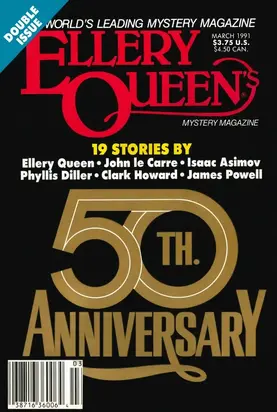Ellery Queen’s Mystery Magazine. Vol. 97, No. 3 & 4. Whole No. 580 & 581, March 1991