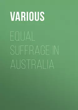 Equal Suffrage in Australia
