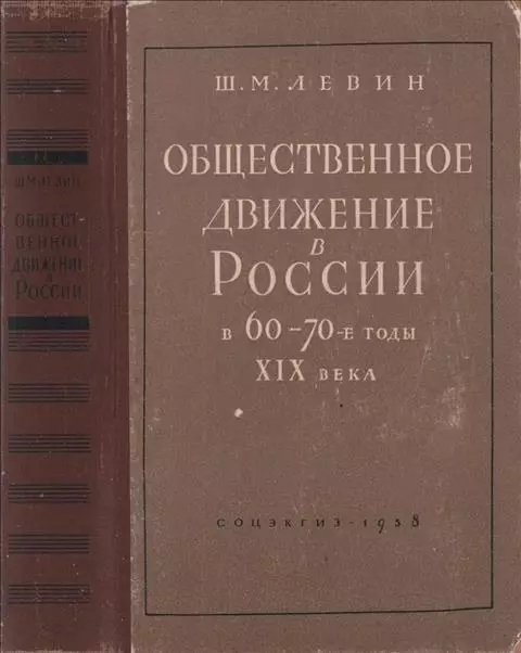 Общественное движение в России в 60 – 70-е годы XIX века