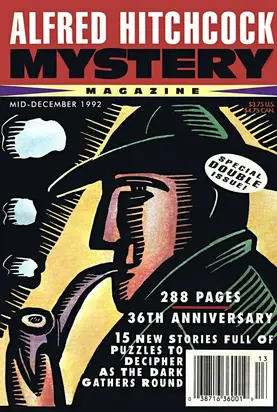 Alfred Hitchcock Mystery Magazine. Vol. 37, No. 13, Mid-December 1992