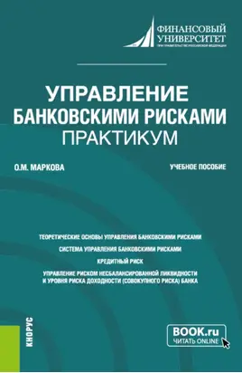 Управление банковскими рисками. Практикум. (Магистратура). Учебное пособие.